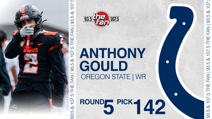 Anthony Gould | WR | Oregon State - Round 5, Pick 142