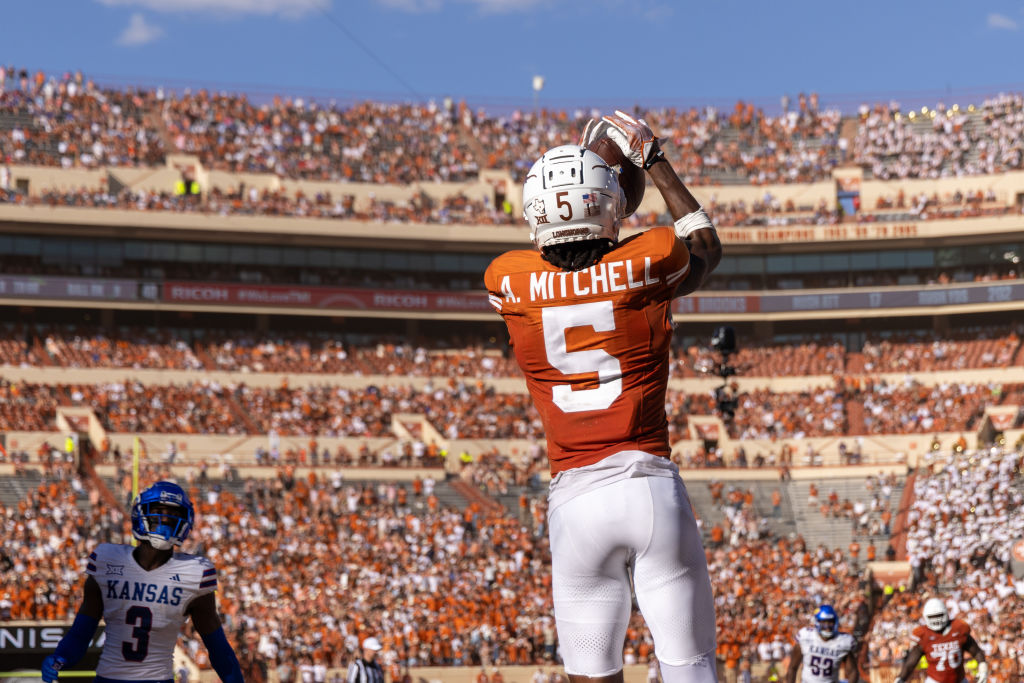 COLLEGE FOOTBALL: SEP 30 Kansas at Texas