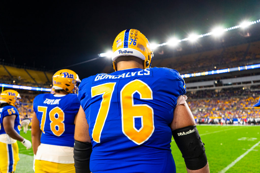 (3) 79 - OT Matt Goncalves – OT, Pitt