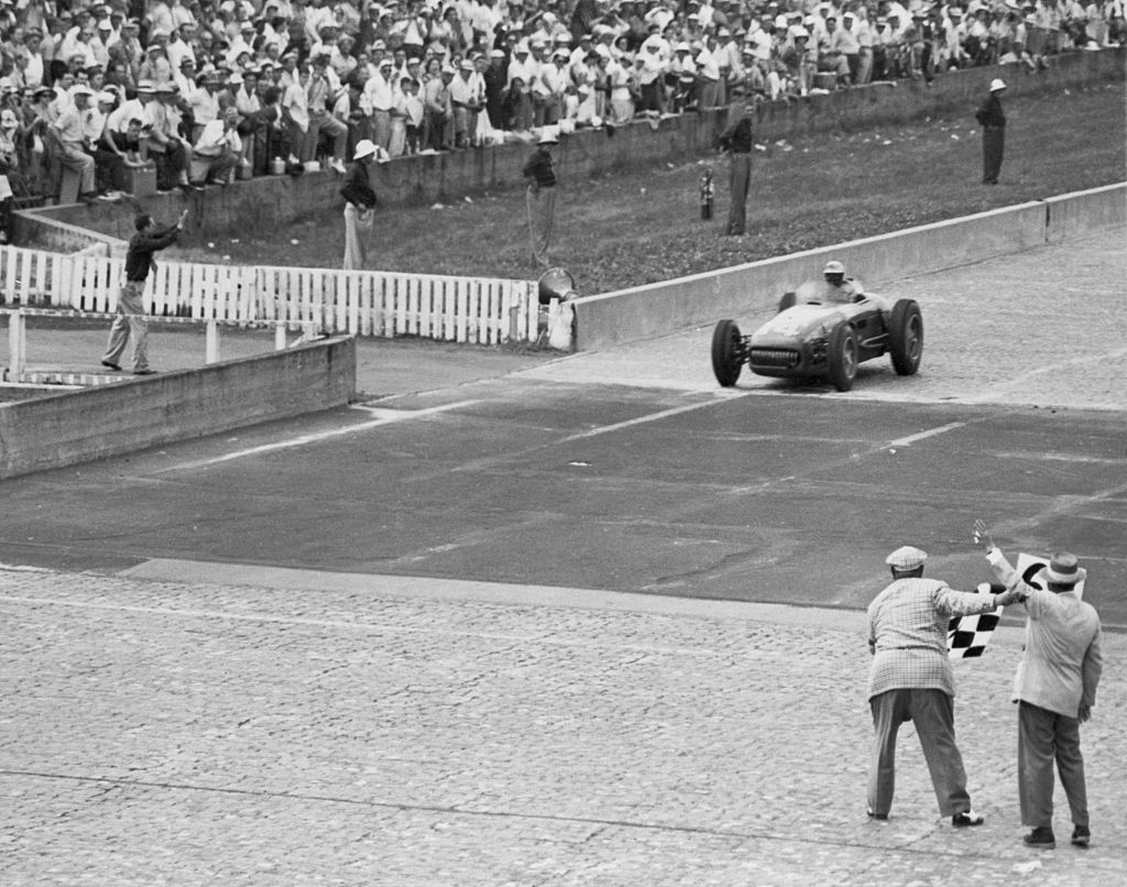 Bill Vukovich Winning the Indianapolis 500