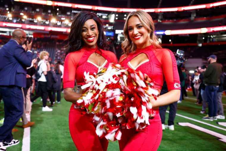 NFL cheerleaders must look polished at all times