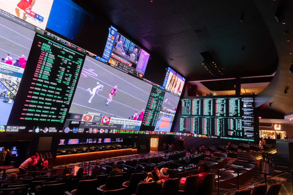 Vegas spread continues to be big...