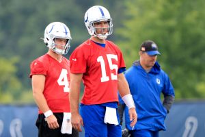 Quarterbacks (5): Jason Bean*, Sam Ehlinger, Anthony Richardson, Joe Flacco, Kedon Slovis*