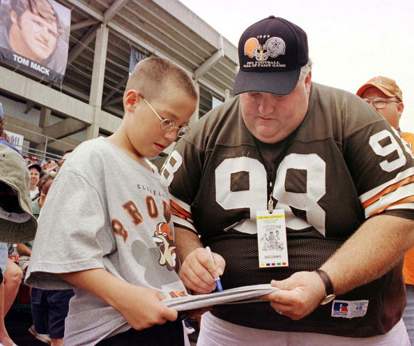 Cleveland Browns fan and icon John "Big Dawg" Thom