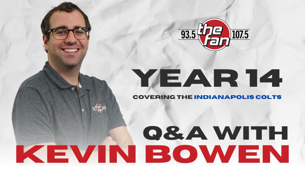 Year 14 Kevin Bowen Covering The Indianapolis COlts