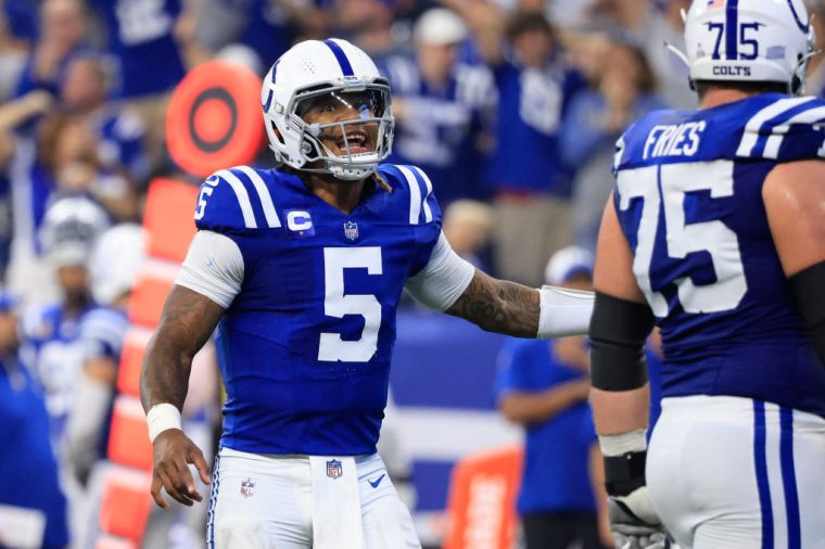Anthony Richardson Plays First Game Since Last October