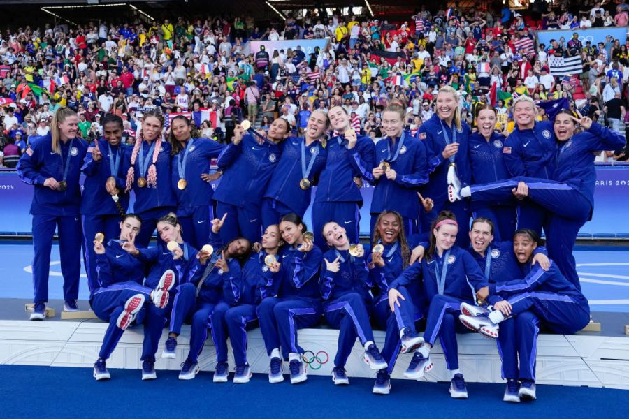 Brazil v United States: Gold Medal Match: Women's Football - Olympic Games Paris 2024: Day 15