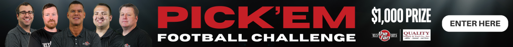 THe Fan Pick'em Football CHallenge on 93.5 & 107.5 THe Fan