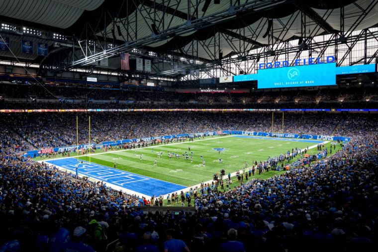 Detroit Lions - Ford Field - $7.20