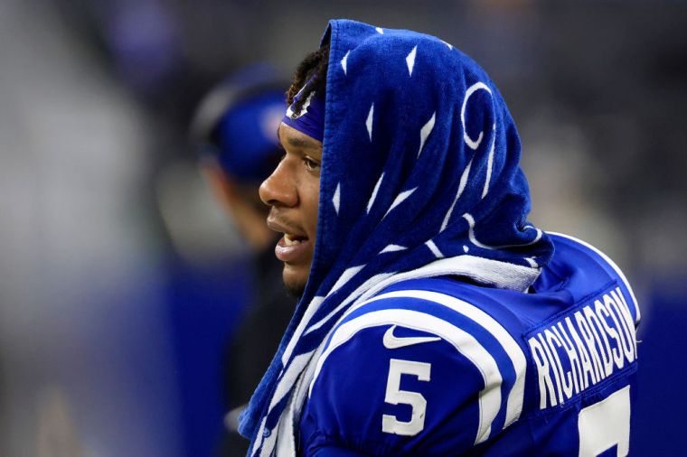 Anthony Richardson Leaves Early