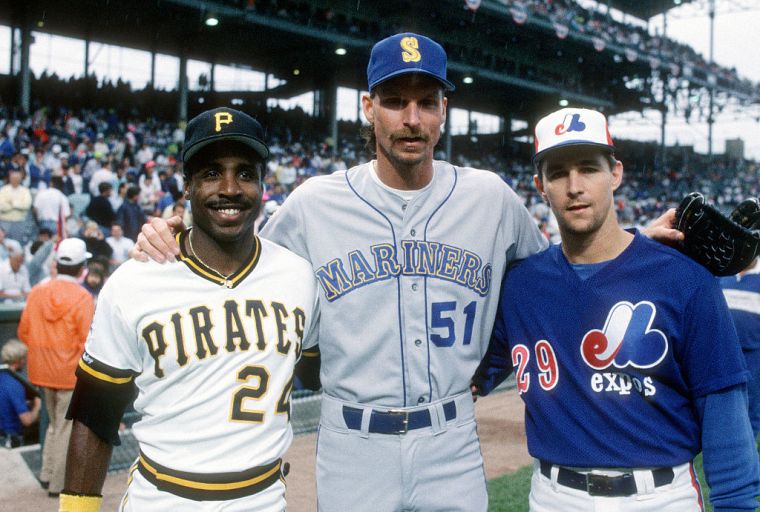 Barry Bonds, Randy Johnson, and Tim Wallach