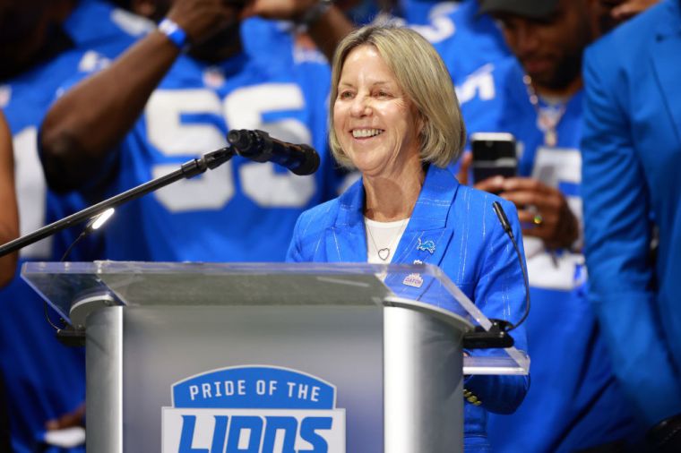 Detroit Lions - Sheila Ford Hamp - $2 billion net worth