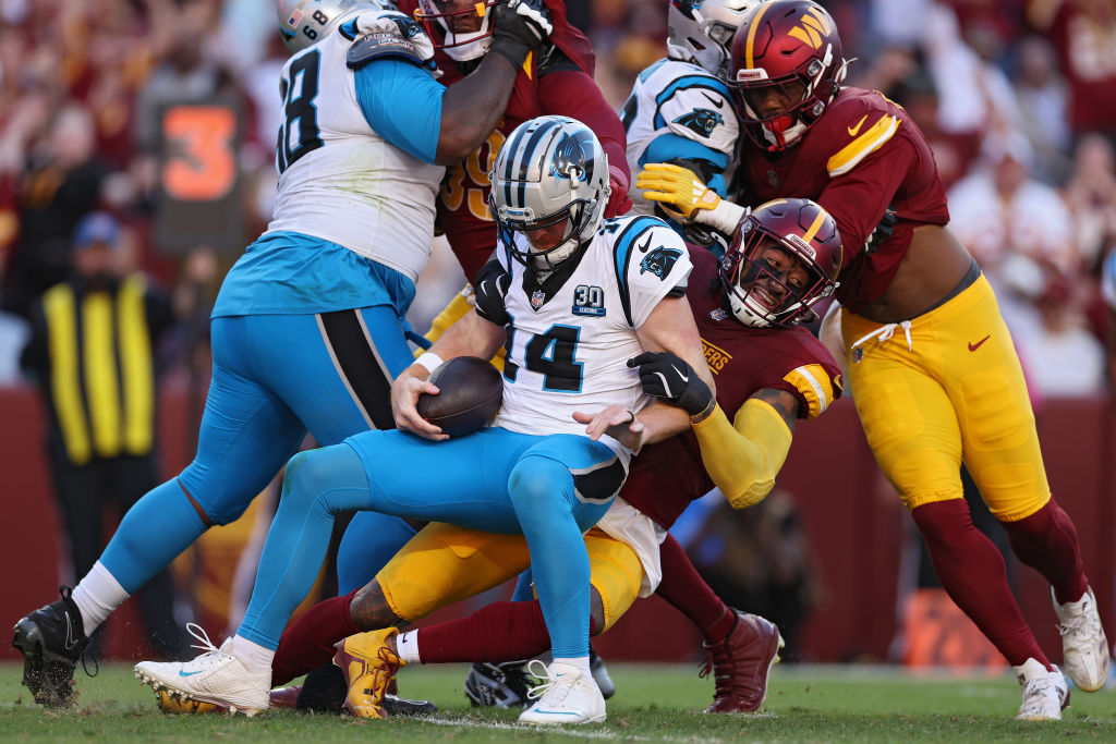 Carolina Panthers v Washington Commanders