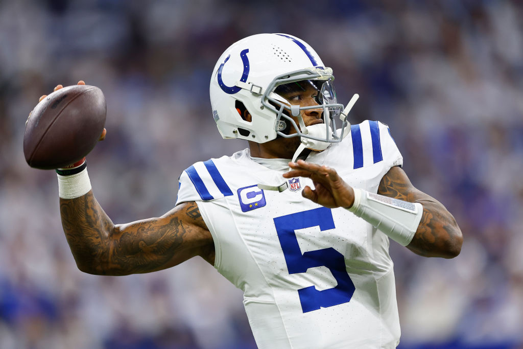 Misses: Anthony Richardson Throwing