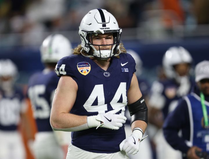 The Athletic’s Nick Baumgardner: Pick No. 14: TE-Tyler Warren (Penn State)