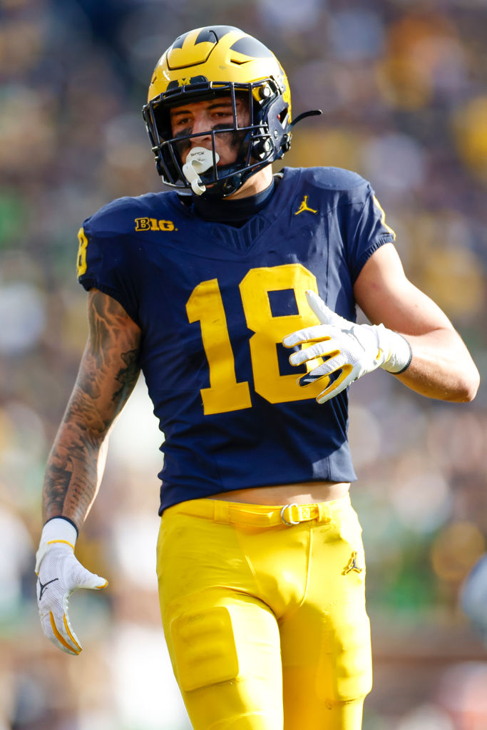 The Athletic’s Dane Brugler: Pick No. 14: TE-Colston Loveland (Michigan)