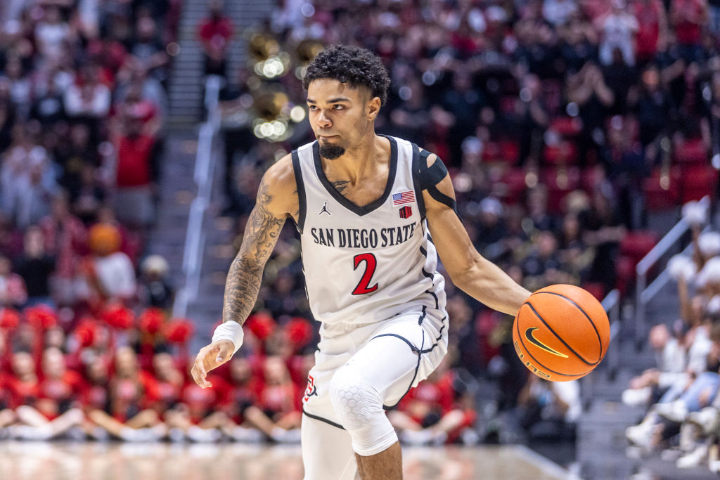 COLLEGE BASKETBALL: FEB 01 Wyoming at San Diego State