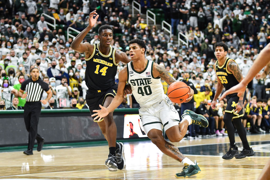 COLLEGE BASKETBALL: JAN 29 Michigan at Michigan State