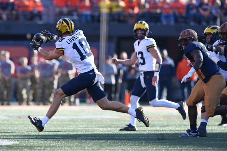 The Athletic’s Ben Standig: Pick No. 14: TE-Colston Loveland (Michigan)