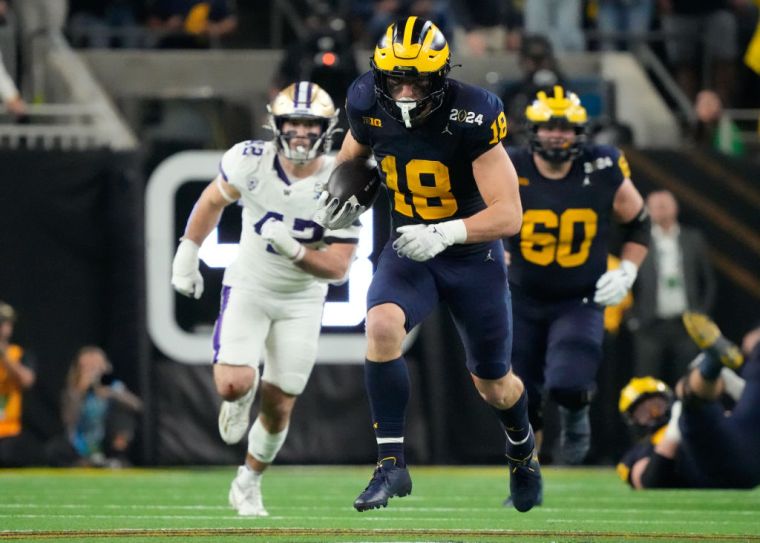 The Athletic’s Nick Baumgarner Pick No. 14: TE-Colston Loveland (Michigan)