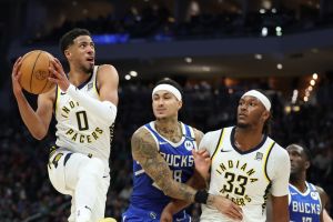 Indiana Pacers v Milwaukee Bucks