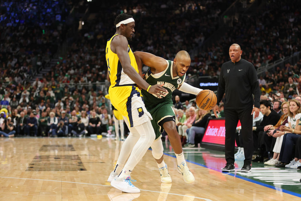 Indiana Pacers v Milwaukee Bucks - Game One