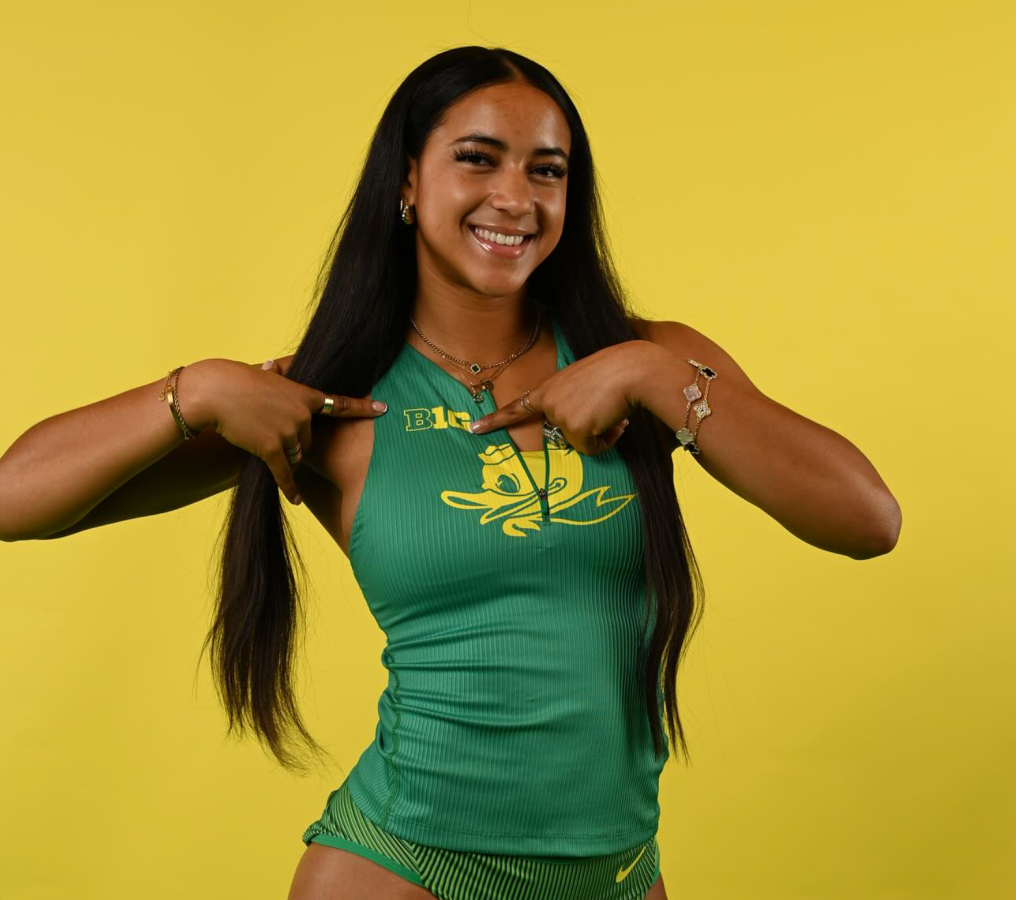 Gianna Bullock Big Ten Oregon Ducks track and field