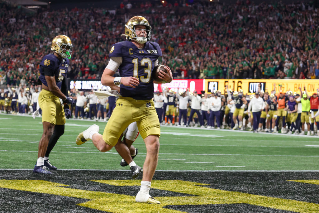 2025 CFP National Championship Presented by AT&T- Ohio State v Notre Dame