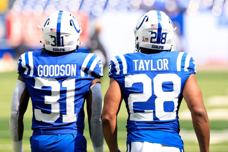 Running Backs (5) Salvon Ahmed, DJ Giddens*, Tyler Goodson, Khalil Herbert, Jonathan Taylor