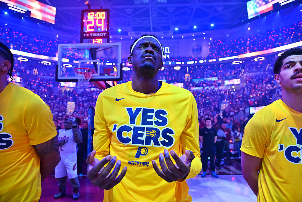 Indiana Pacers v Cleveland Cavaliers - Game One