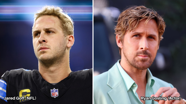 Jared Goff (NFL) & Ryan Gosling (Actor)