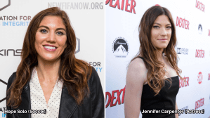 Hope Solo (Soccer) & Jennifer Carpenter (Actress)
