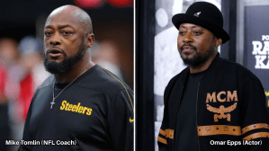 Mike Tomlin (NFL Coach) & Omar Epps (Actor)