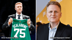 Brian Scalabrine (NBA) & Michael Rappaport (Actor)