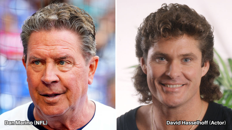 Dan Marino (NFL) & David Hasselhoff (Actor)