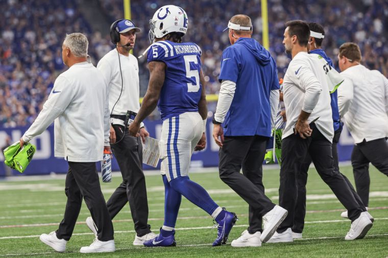 Injury 1 | Week 1 2023 | Leaves first career start at end of game with an ankle injury