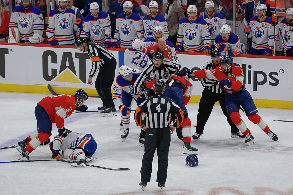 NHL: JUN 09 Stanley Cup Final Oilers at Panthers