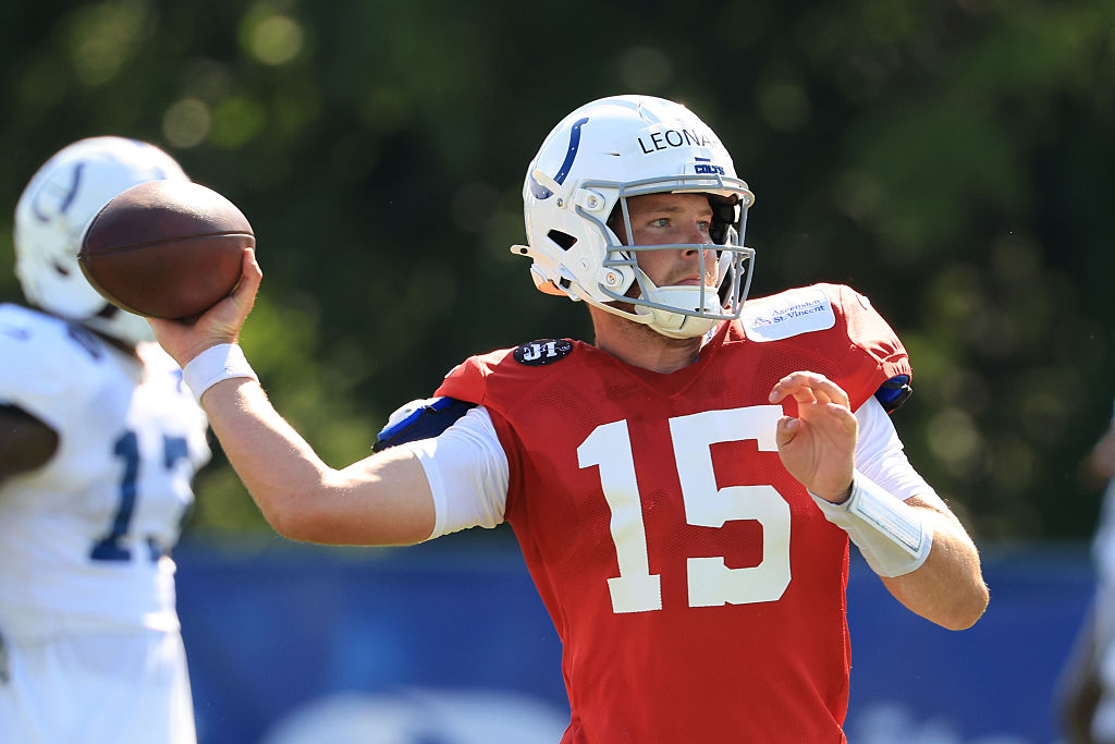 Colts Camp Notebook Day 9: Riley Leonard Shines Colts Camp Notebook Day 9: Riley Leonard Shines