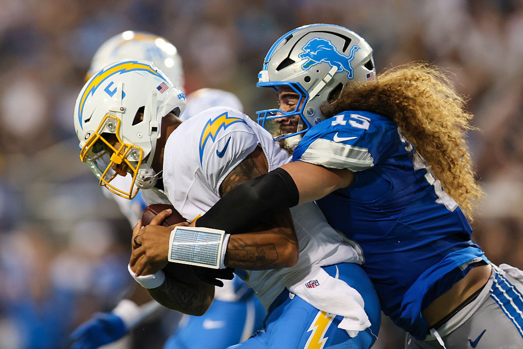 NFL: JUL 31 Hall of Fame Game Chargers vs Lions