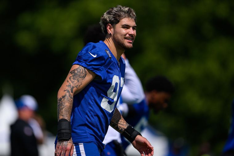 Defensive Line (17/9): Adetomiwa Adebawore, DeForest Buckner, Devonta Davis*, Samson Ebukam, Neville Gallimore, Marcus Haynes, Eric Johnson II, Isaiah Land, Laiatu Latu, Tyquan Lewis, Desmond Little*, Durell Nchami, Kwity Paye, Tim Smith*, Grover Stewart, JT Tuimoloau, Josh Tupou