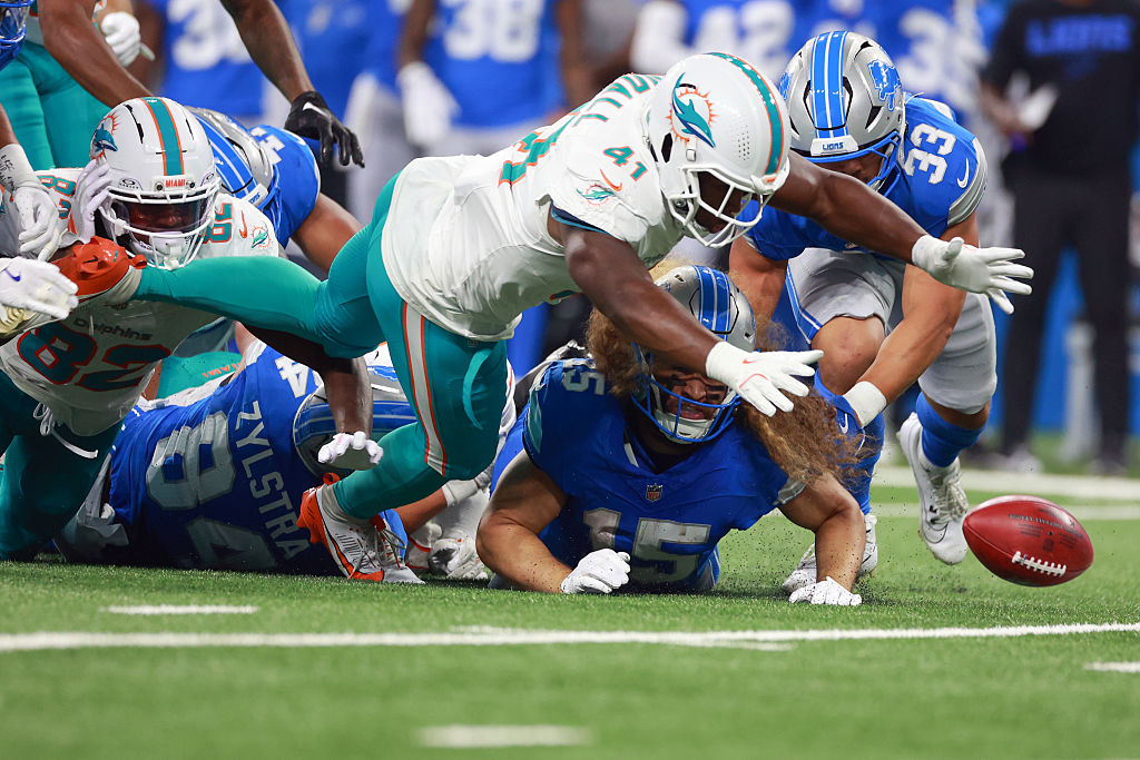 Miami Dolphins vs Detroit Lions