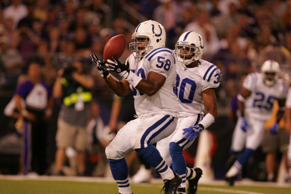 Indianapolis Colts Gary Brackett...