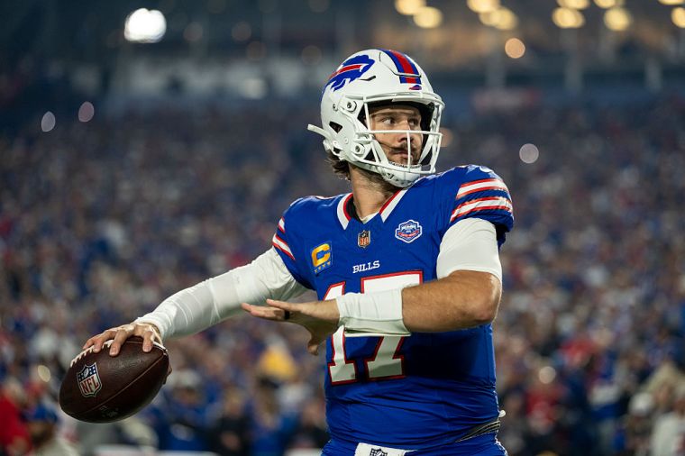 Josh Allen is a freak at football