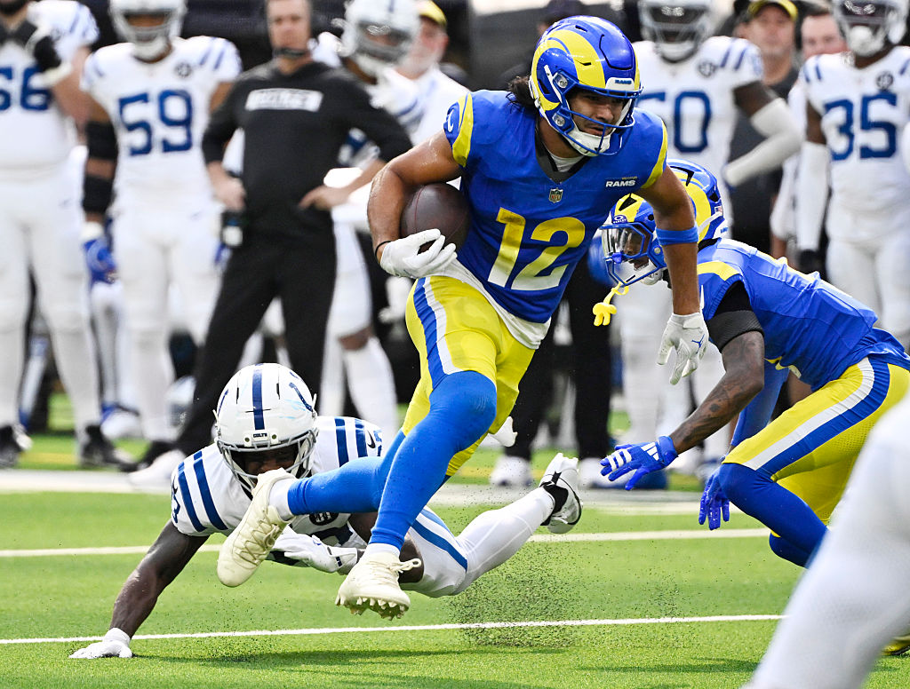 Los Angeles Rams defeated the Indianapolis Colts 27-20 to win a NFL football game.