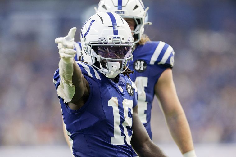 Ashton Dulin Shines, As AD Mitchell Sits