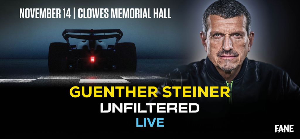Guenther Steiner: Unfiltered Live CLowes Hall Butler