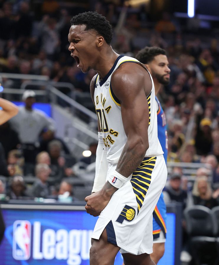 Oklahoma City Thunder v Indiana Pacers