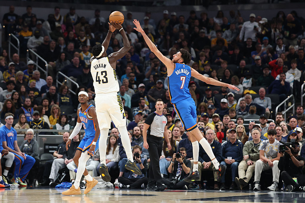Oklahoma City Thunder v Indiana Pacers
