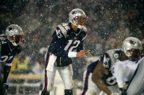 2001 AFC Divisional Playoff Game - Oakland Raiders vs New England Patriots - January 19, 2002