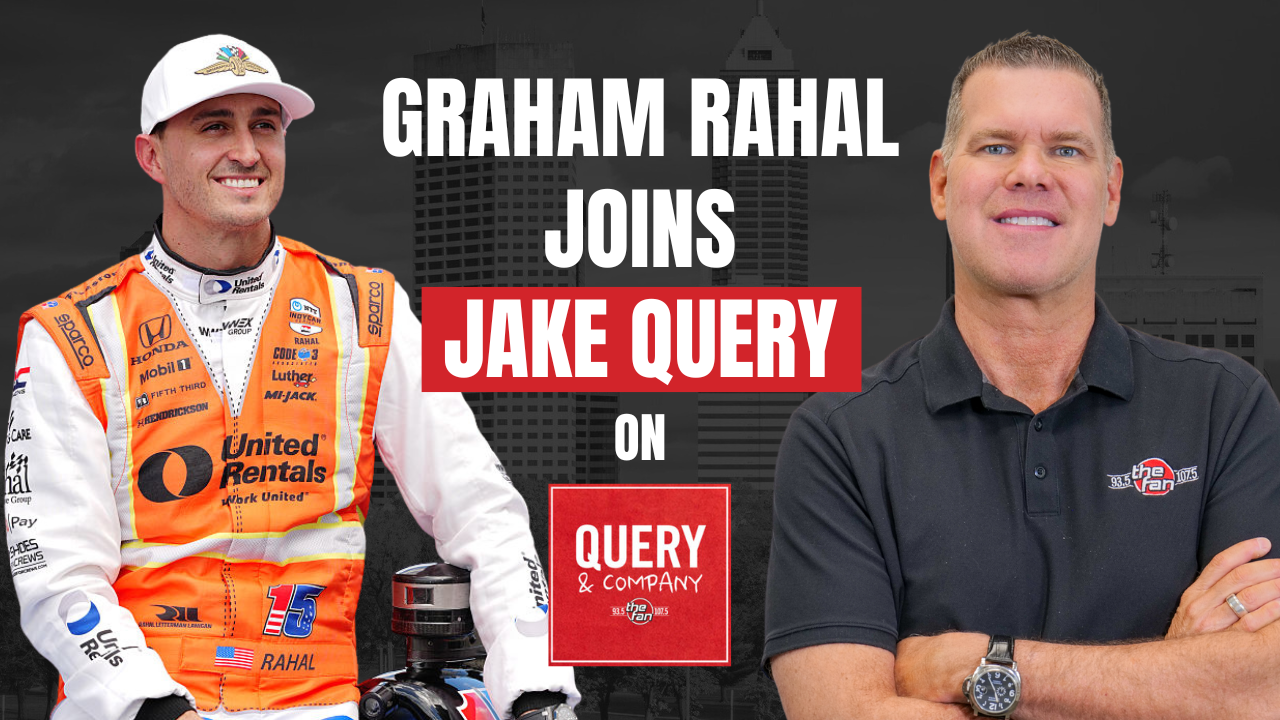 graham rahal joins jake query on 93.5 & 107.5 The Fan